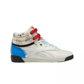 Кроссовки Reebok DC F/S Hi Womens, белый/красный/синий