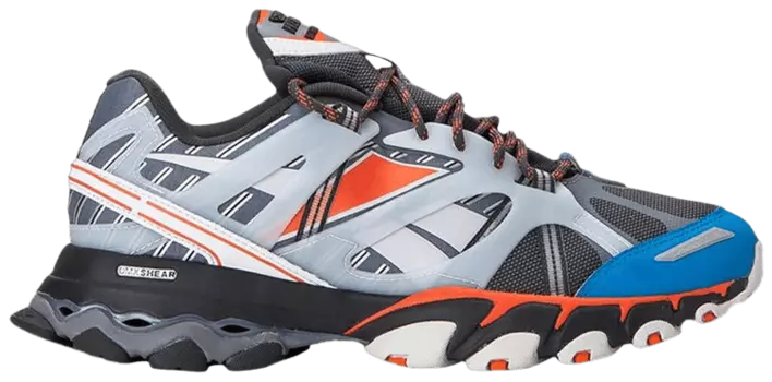 Кроссовки Reebok DMX Trail Shadow 'Cold Grey Porcelain Orange', серый