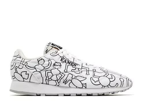 Кроссовки Reebok Eames Office X Classic Leather 'Coloring Toy', белый