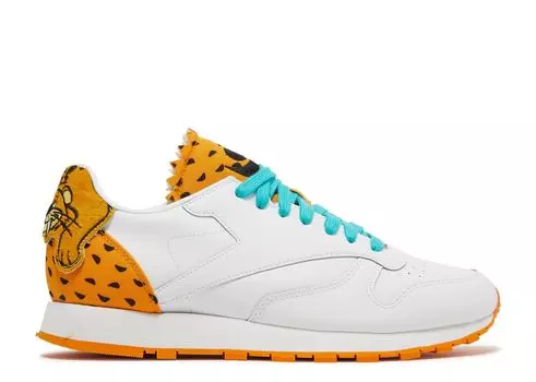 Кроссовки Reebok Flintstones Meet Jetsons X Classic Leather 'Baby Puss', белый