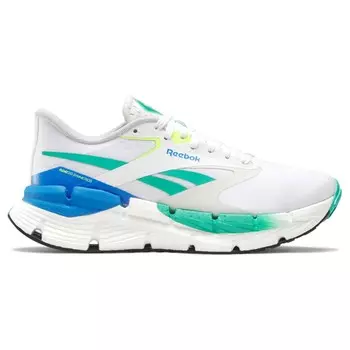 Кроссовки Reebok Floatzig Symmetros, цвет White/Unleashed Green/Kinetic Blue
