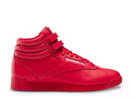 Кроссовки Reebok Freestyle Hi High-Top — женские, красные