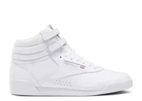 Кроссовки Reebok Freestyle High Big Kid, цвет Triple White