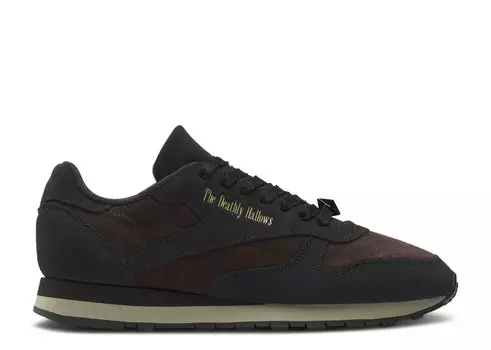 Кроссовки Reebok Harry Potter X Classic Leather 'Deathly Hallows', черный