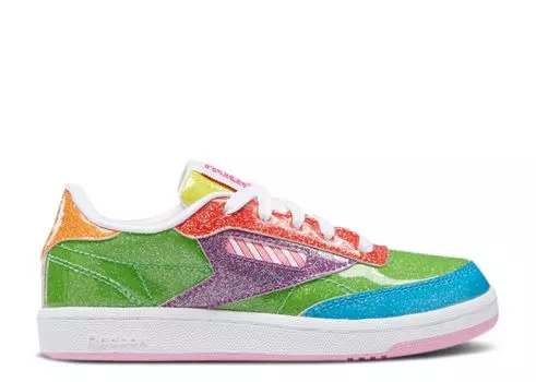 Кроссовки Reebok Hasbro X Club C Little Kid 'Candy Land', разноцветный