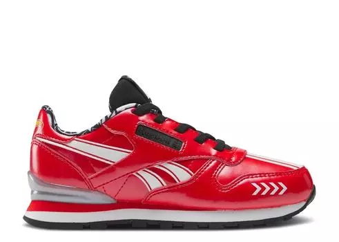 Кроссовки Reebok Hot Wheels X Classic Leather Step 'N' Flash Little Kid 'Night Shifter', красный