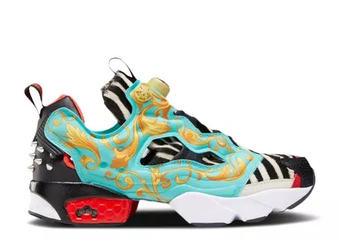 Кроссовки Reebok Illumination’S Minions X Instapump Fury 'Vicious 6', разноцветный