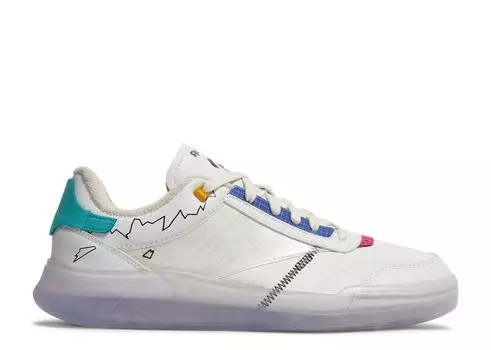 Кроссовки Reebok Jurassic Park X Club C Legacy 'Mr. Dna', белый