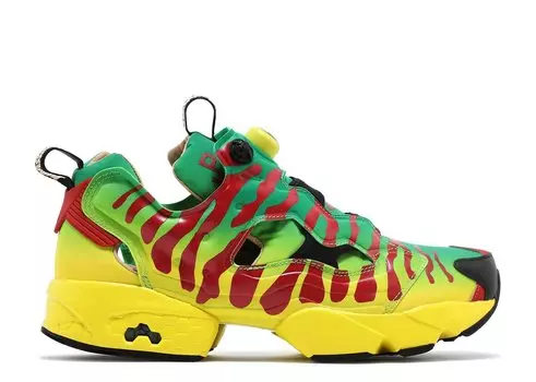 Кроссовки Reebok Jurassic Park X Instapump Fury Og 'Tour Vehicles', зеленый