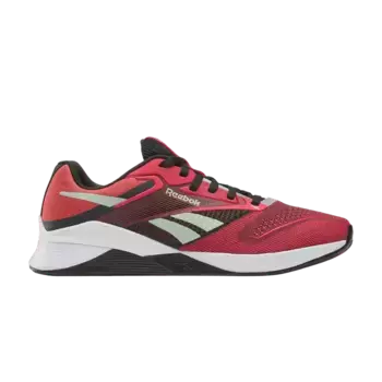 Кроссовки Reebok Justin Fields x Nano X4 Red Grey White, красный