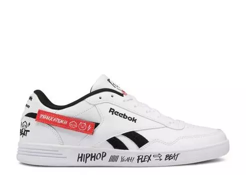 Кроссовки Reebok KAKAO X ROYAL TECHQUE T 'RYAN & APEACH', белый