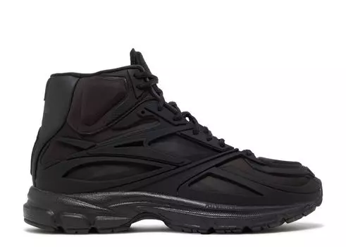 Кроссовки Reebok Kanghyuk X Premier Road Modern Mid 'Triple Black', черный