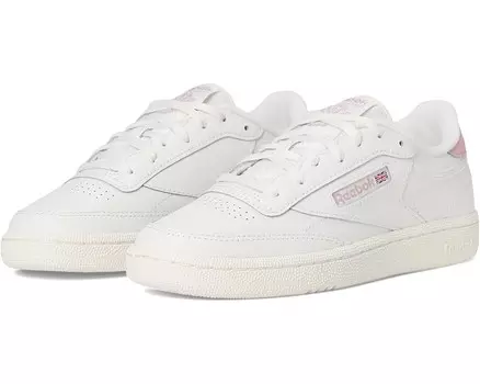 Кроссовки Reebok Kids Club C, цвет Chalk/Chalk/Rose