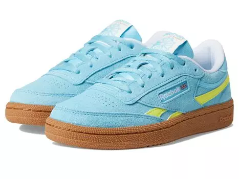 Кроссовки Reebok Kids Club C Revenge, цвет Digital Blue/Solar Acid Yellow/Gum