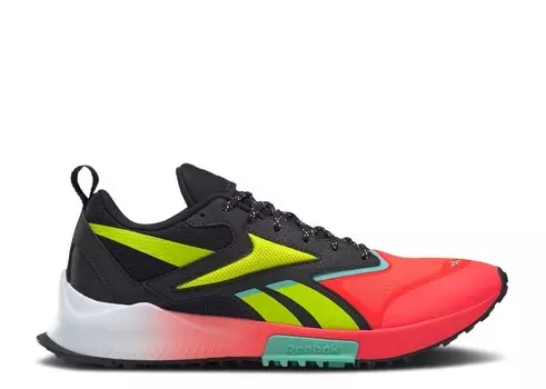 Кроссовки Reebok Lavante Trail 2 'Black Orange Flare Acid Yellow', черный