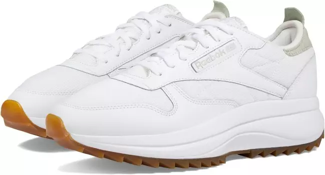 Кроссовки Reebok Lifestyle Classic Leather SP Extra, цвет White/Vintage Green/Gum