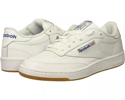 Кроссовки Reebok Lifestyle Club C 85, цвет Int/White/Royal/Gum