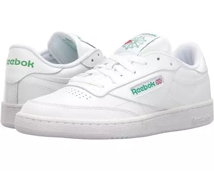 Кроссовки Reebok Lifestyle Club C 85, цвет Int/White/Green
