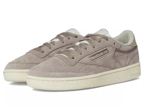 Кроссовки Reebok Lifestyle Club C 85, цвет Gritty Grey/Sport Beige/Breakaway Green