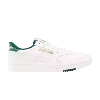 Кроссовки Reebok LT Court Chalk Collegiate Green, белый