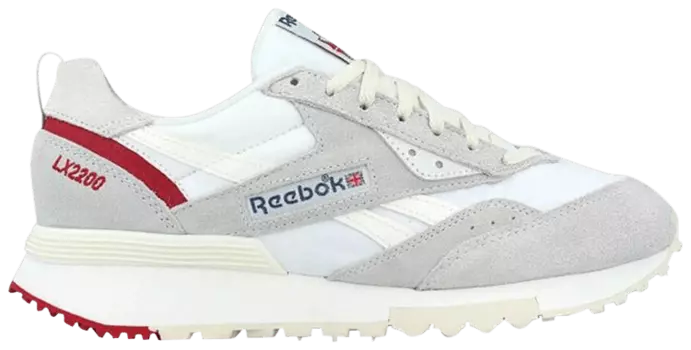 Кроссовки Reebok LX 2200 'Chalk Flash Red', кремовый