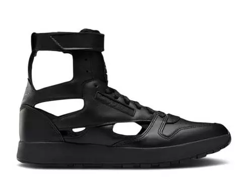Кроссовки Reebok MAISON MARGIELA X CLASSIC LEATHER TABI HIGH 'BLACK', черный