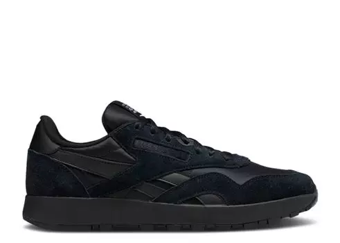 Кроссовки Reebok Maison Margiela X Classic Nylon Tabi 'Project 0 - Black', черный