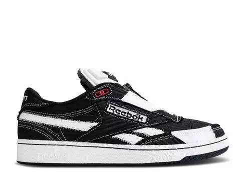 Кроссовки Reebok Market X Club C 85 Pump 'Black Chalk', черный