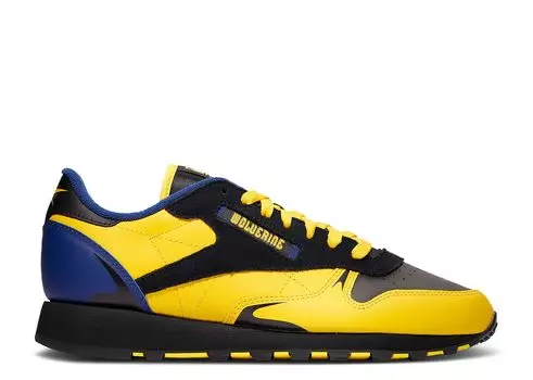 Кроссовки Reebok Marvel x Classic Leather, желтый