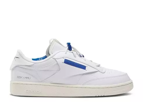 Кроссовки Reebok Milk Makeup X Club C Extra Vegan 'Black Vector Blue', белый