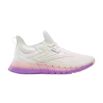 Кроссовки Reebok Nano Gym, белый/розовый/фиолетовый
