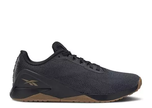 Кроссовки Reebok Nano X1 Grit 'Black Sepia', черный