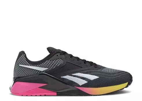 Кроссовки Reebok Nano X2, цвет Black Atomic Pink