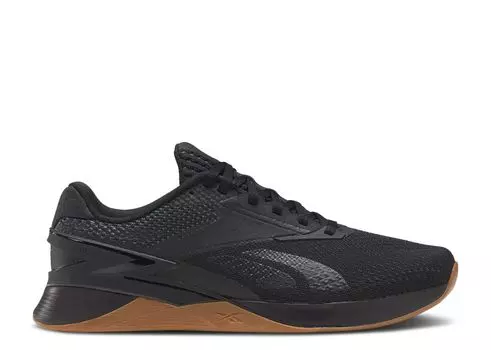 Кроссовки Reebok Nano X3 'Black Gum', черный