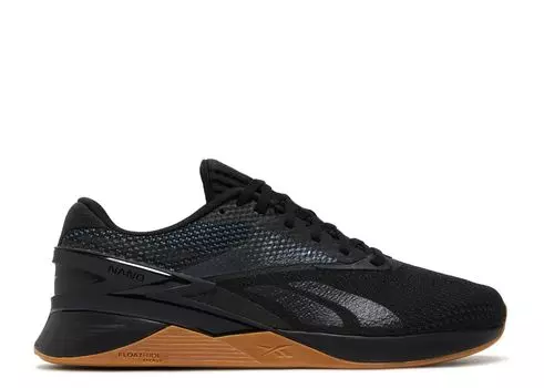 Кроссовки Reebok Nano X3 'Black Gum', черный