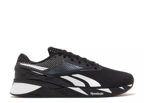 Кроссовки Reebok Nano X3 'Black White', черный