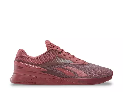 Кроссовки Reebok Nano x3, розовый