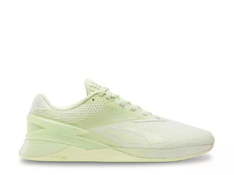 Кроссовки Reebok Nano x3, зеленый