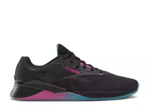 Кроссовки Reebok Nano X4 'Black Laser Pink', черный