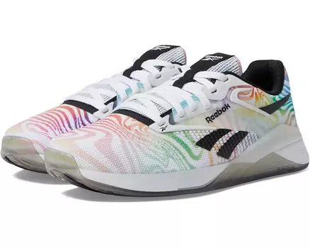 Кроссовки Reebok Nano X4 Pride, цвет White/Black/Hydro Blue