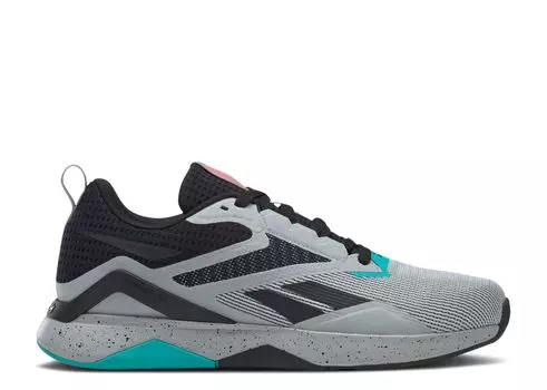 Кроссовки Reebok Nanoflex V2 'Grey Classic Teal', черный