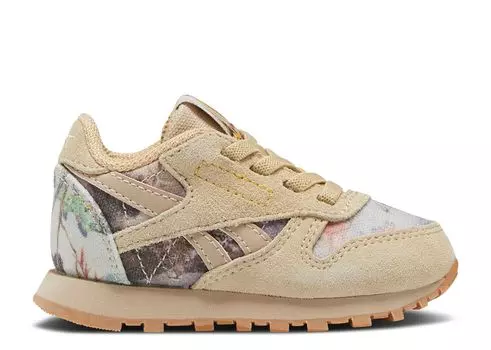 Кроссовки Reebok National Geographic X Classics Leather Toddler 'Animal Print', коричневый