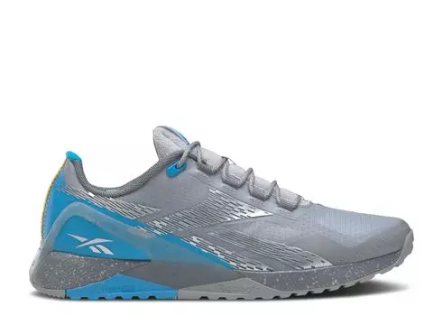 Кроссовки Reebok National Geographic X Nano X1 'Pure Grey Bright Cyan', серый