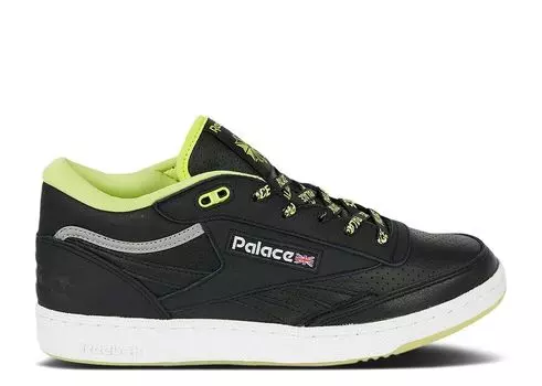 Кроссовки Reebok Palace X Club C Mid 2, цвет Black Neon