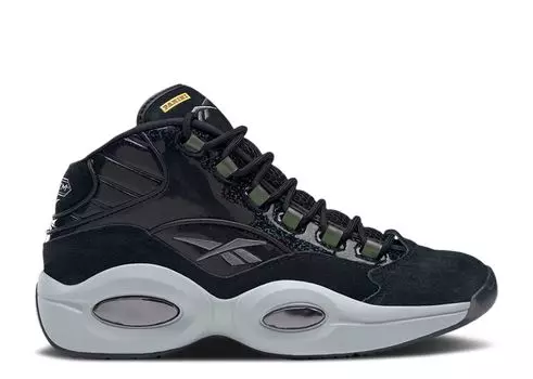 Кроссовки Reebok Panini X Question Mid 'Black Pulsar Prizm', черный