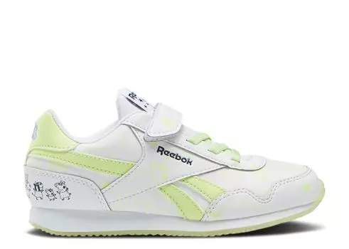 Кроссовки Reebok Peppa Pig X Royal Classic Jogger 3 J 'Glow In The Dark', белый