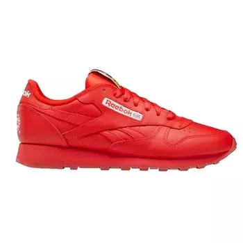 Кроссовки Reebok Popsicle Classic Leather, ярко-красный