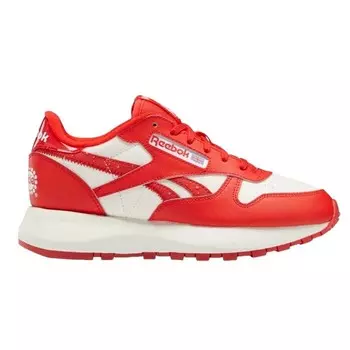 Кроссовки Reebok Popsicle Classic Leather SP Women's, белый/красный