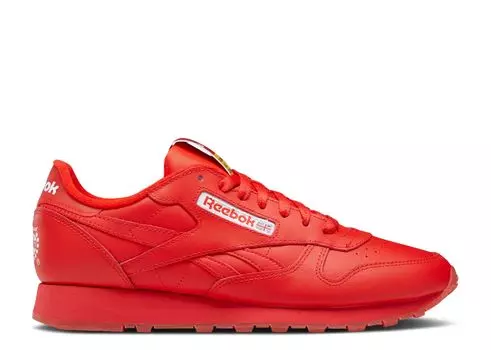 Кроссовки Reebok Popsicle X Classic Leather 'Instinct Red', красный