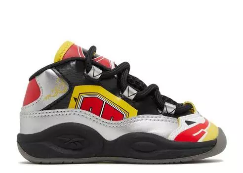 Кроссовки Reebok POWER RANGERS X QUESTION MID TODDLER 'MEGAZORD BATTLE MODE!', черный